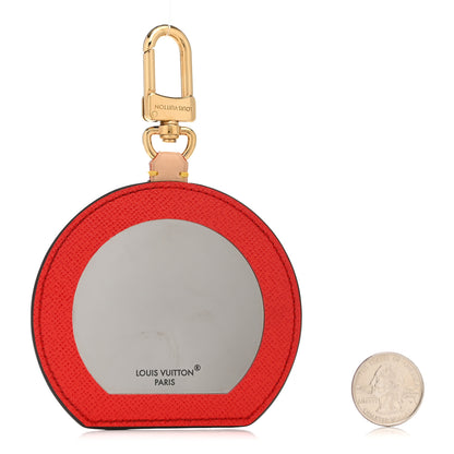 Louis Vuitton Monogram LV Mini Mirror Bag Charm 2 of 4