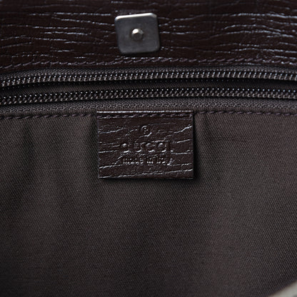 Gucci GG Plus Monogram Small Vertical Tote Dark Brown 5 of 10