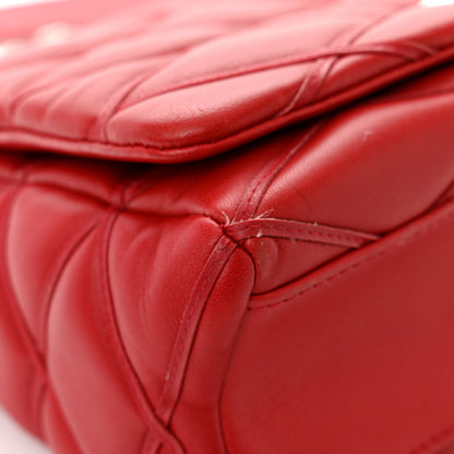 Louis Vuitton Lambskin Malletage GO-14 MM Rouge 11 of 14