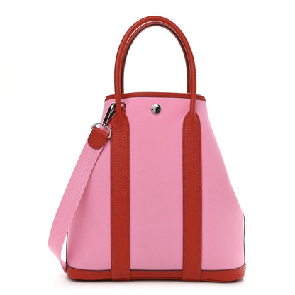 Hermes Toile Militaire Vache Country Garden File 28 Bubblegum Rouge Duchesse 1 of 9