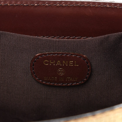 Chanel Woven Straw Raffia Clutch Beige 6 of 7