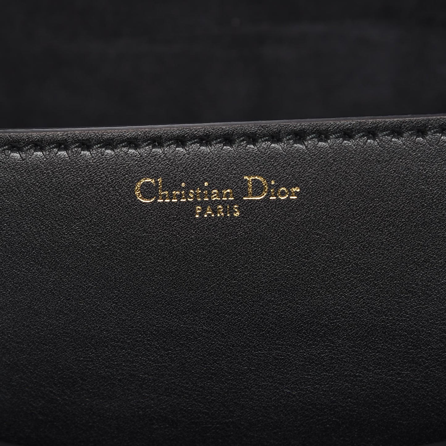 Smooth Calfskin Dio(r)evolution Flap Clutch Black