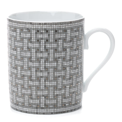 Hermes Porcelain Mosaique au 24 Mug Platinum 1 of 7