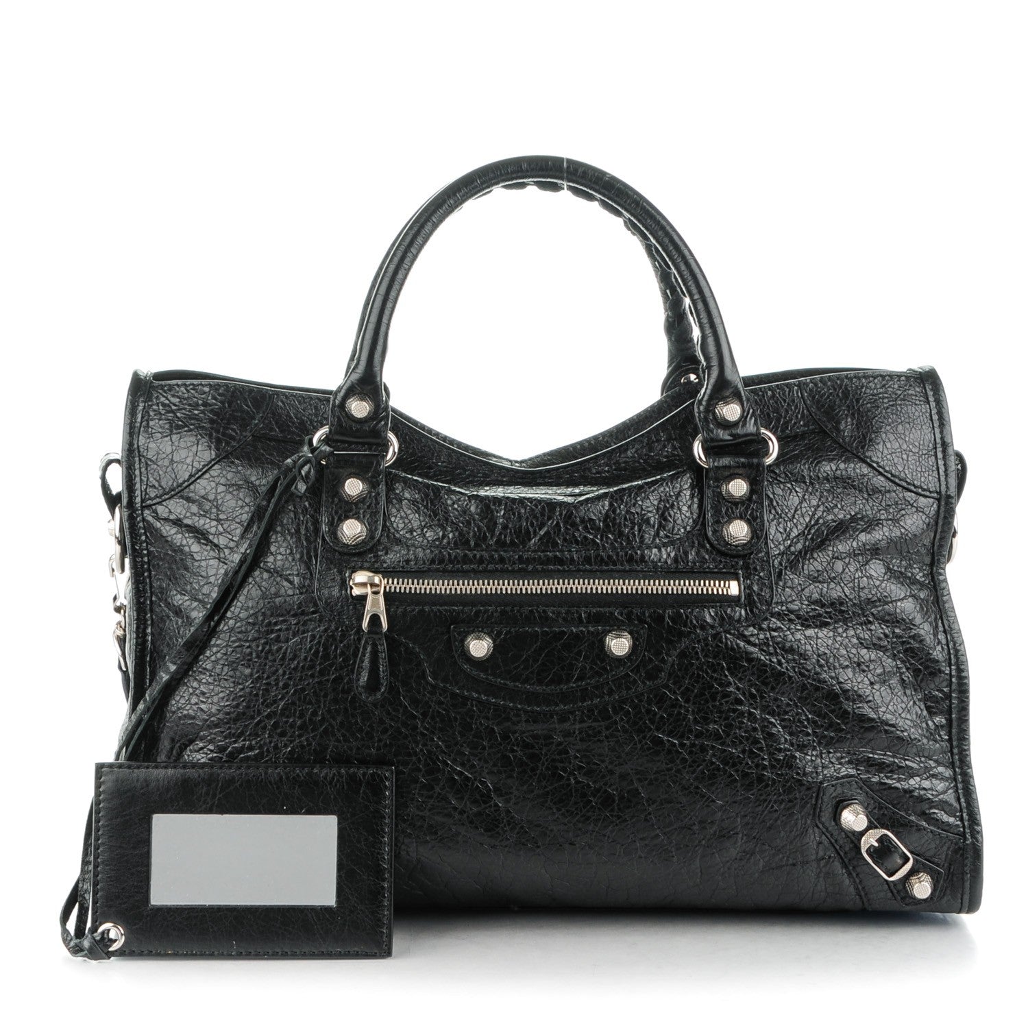 Balenciaga Agneau Giant 12 Silver Hardware City Black 1 of 8