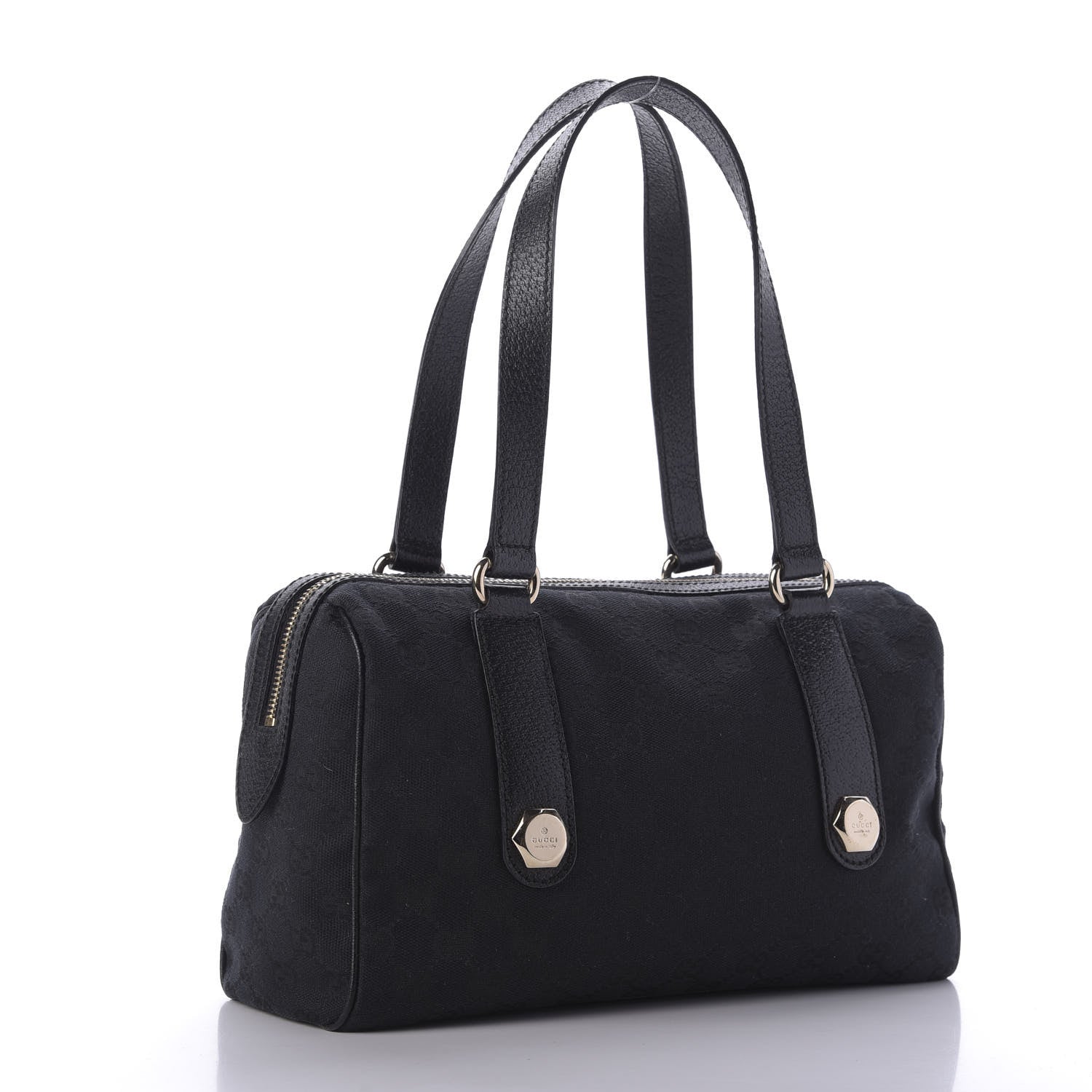 Gucci Monogram Small Charmy Boston Black 3 of 10