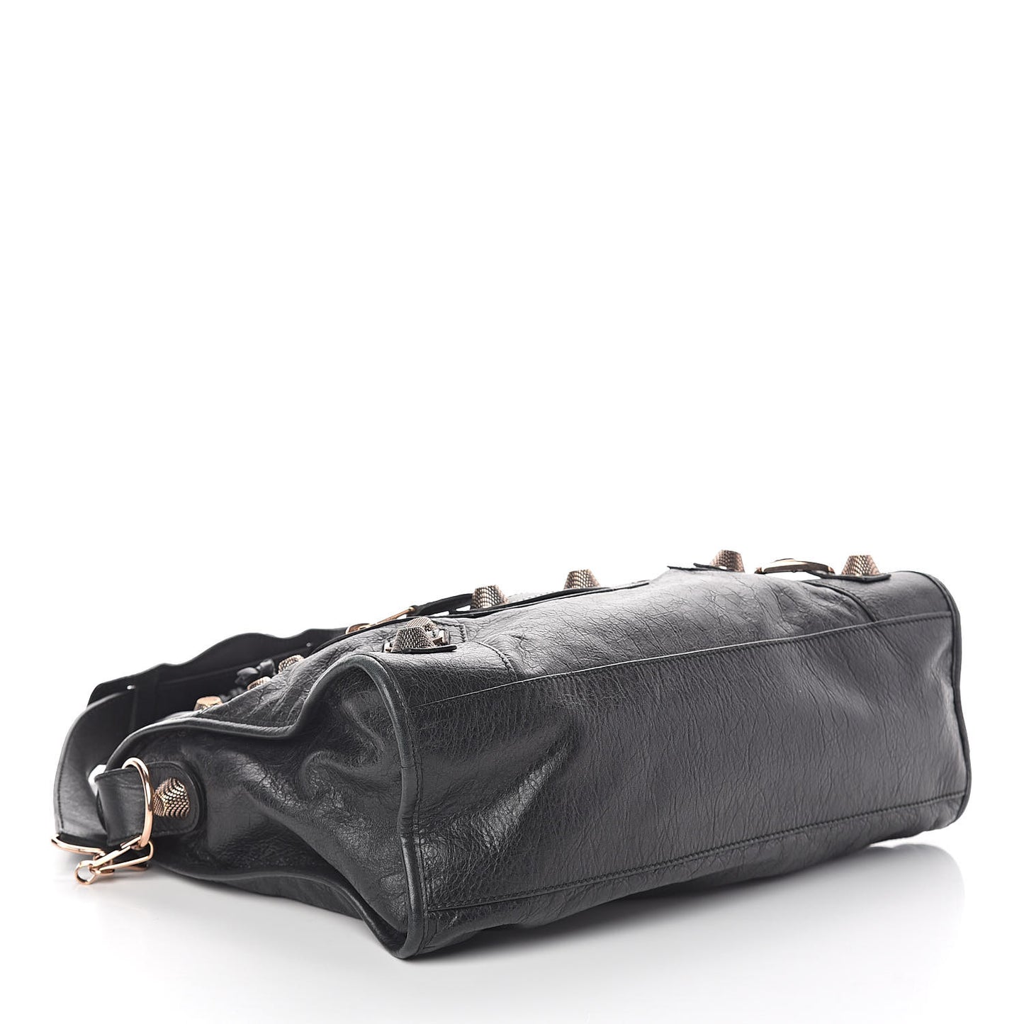 Agneau Giant 21 Rose Gold Hardware City Black