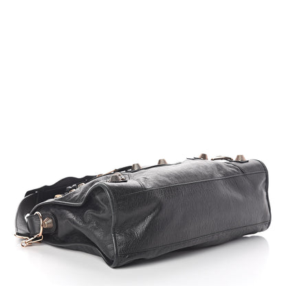Balenciaga Agneau Giant 21 Rose Gold Hardware City Black 4 of 10
