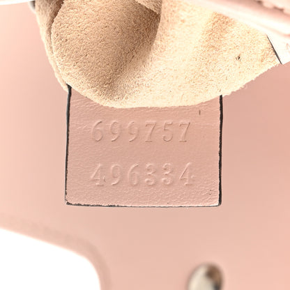 Gucci Calfskin Matelasse Monochrome GG Marmont Chain Belt Bag Perfect Pink 7 of 11