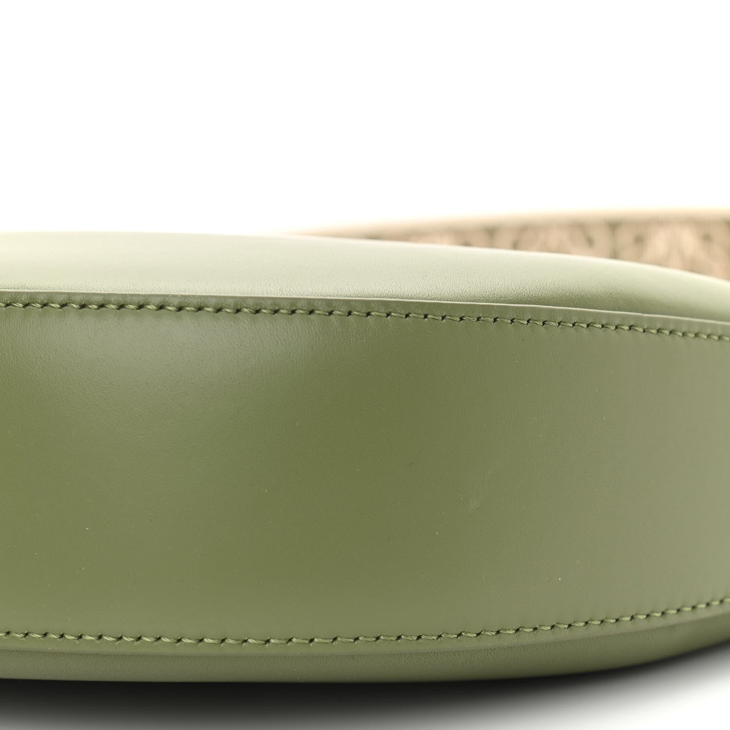 Loewe Satin Calfskin Jacquard Luna Bag Avocado Green 10 of 10