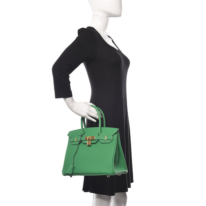 Hermes Togo Birkin 30 Bambou 2 of 10