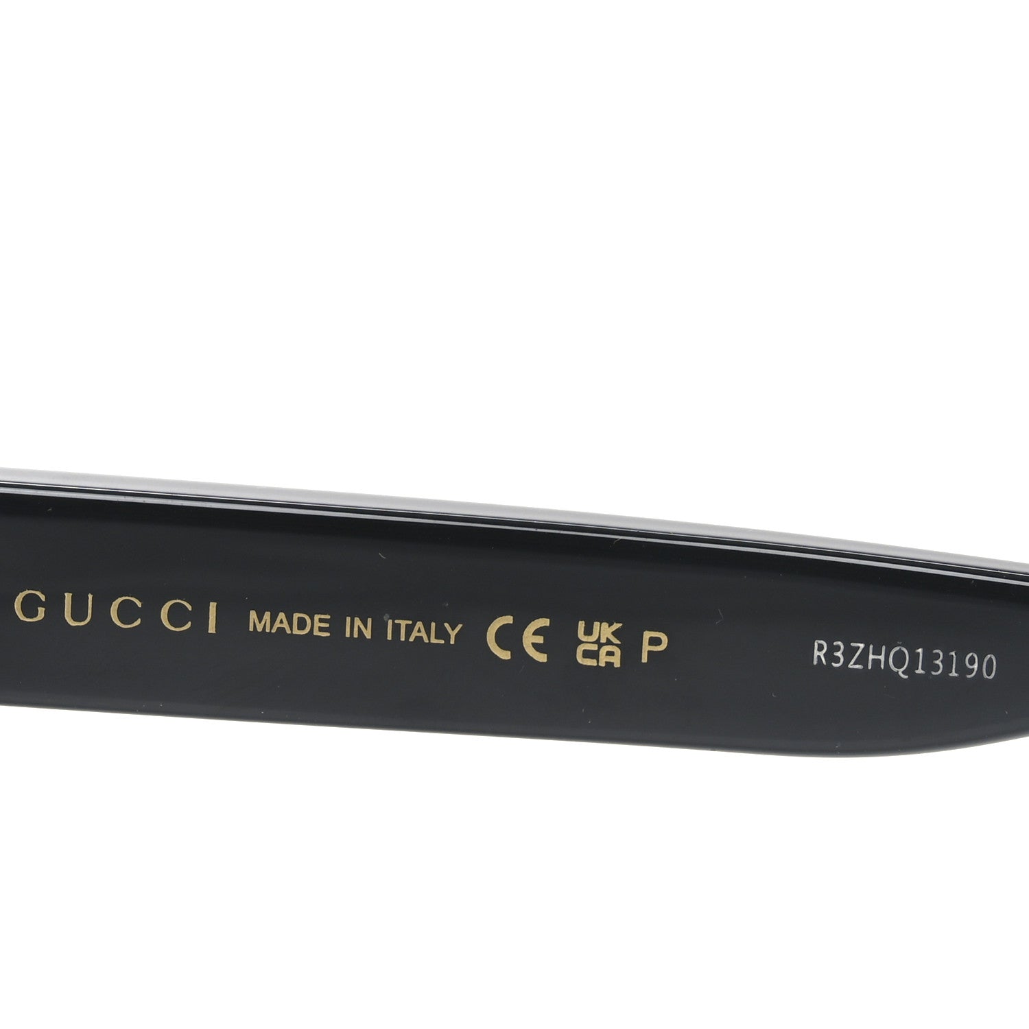 Gucci Acetate Square Frame Sunglasses GG1337S Black 5 of 7