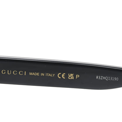 Gucci Acetate Square Frame Sunglasses GG1337S Black 5 of 7