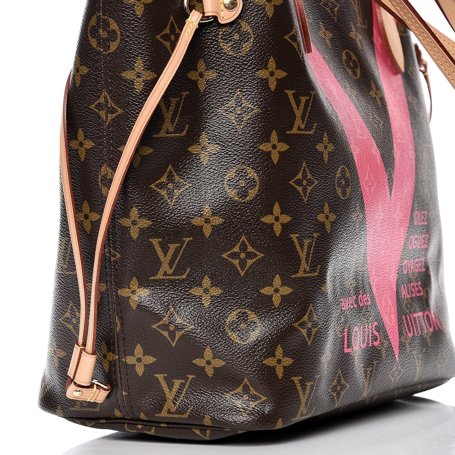 Louis Vuitton Monogram V Neverfull MM Grenade 8 of 8