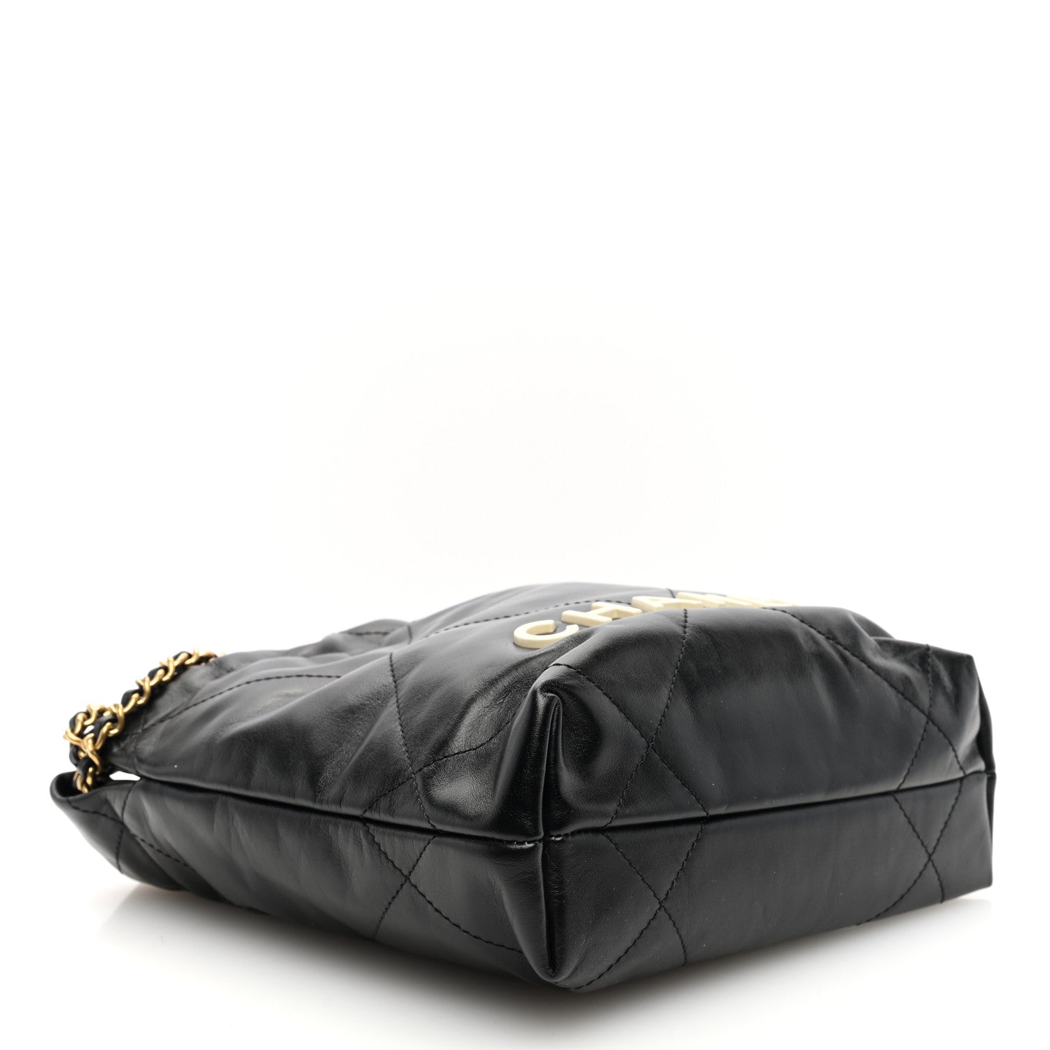 Chanel Calfskin Quilted Mini Chanel 22 Black 4 of 10