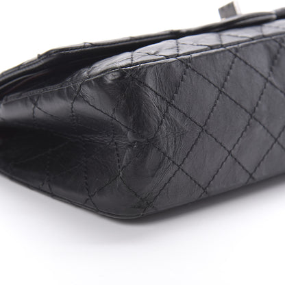Chanel Aged Calfskin Quilted 2.55 Reissue 225 Flap Black 9 of 15