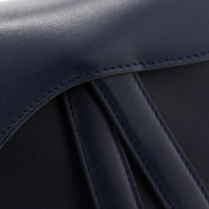 Christian Dior Calfskin Mini Saddle Bag Blue 11 of 13