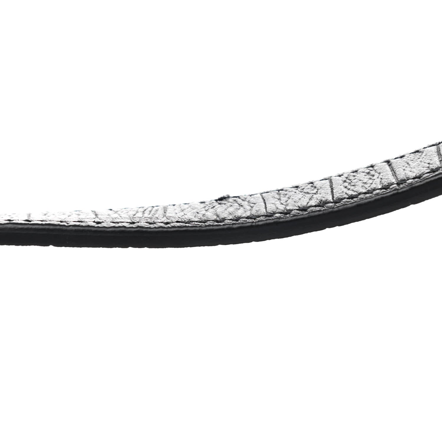 Saint Laurent Calfskin Crocodile Embossed Small Sac de Jour Black 11 of 11