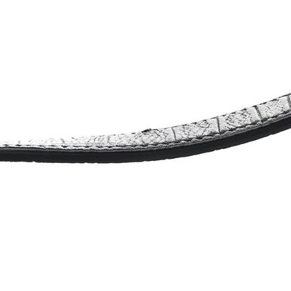 Saint Laurent Calfskin Crocodile Embossed Small Sac de Jour Black 11 of 11