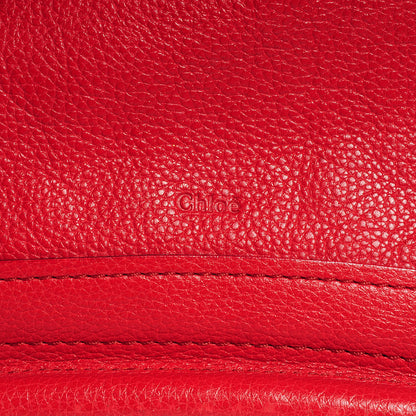 Chloe Calfskin Medium Paraty Holly Berry 6 of 10