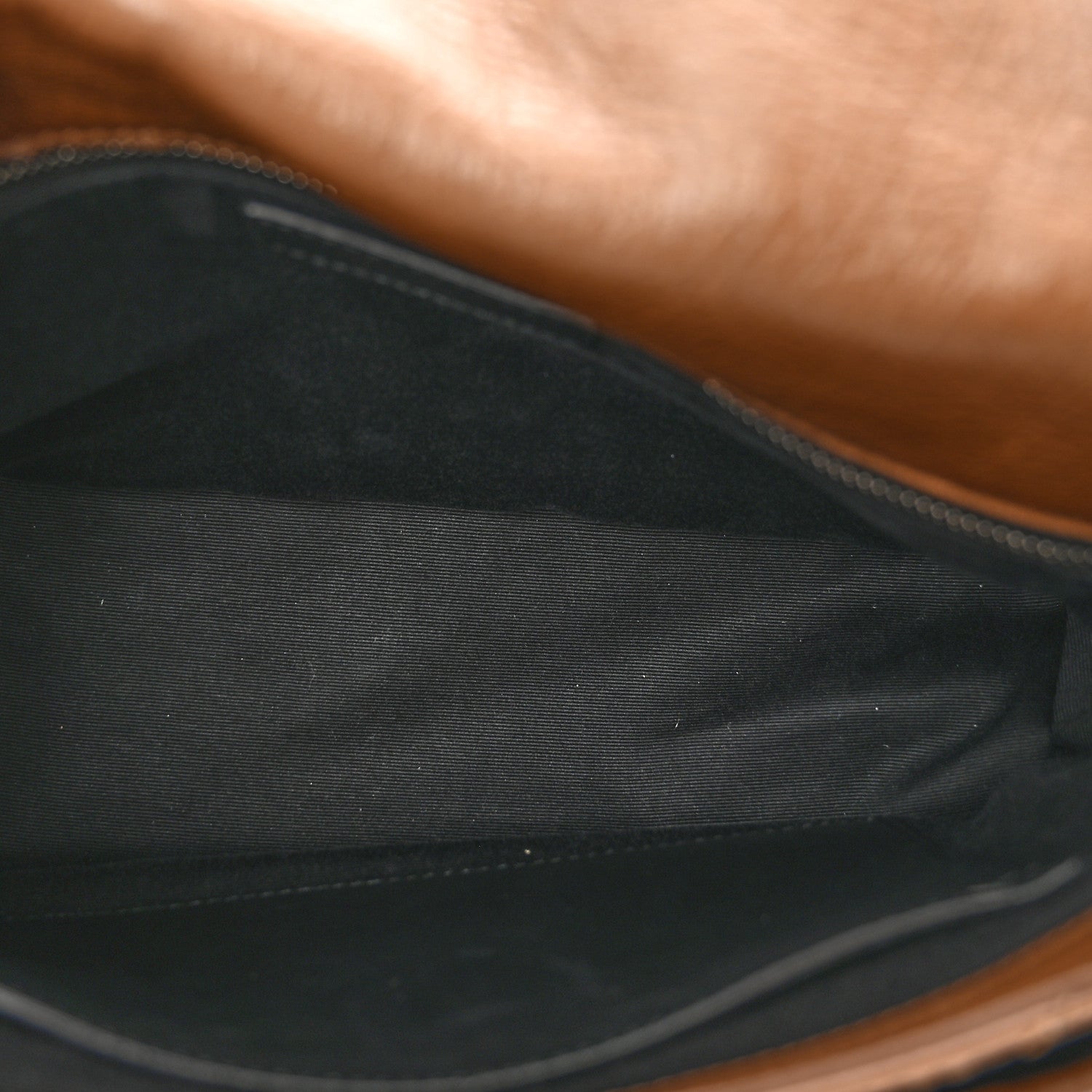 Saint Laurent Crinkled Calfskin Matelasse Monogram Medium Niki Chain Satchel Tan Brown 5 of 11