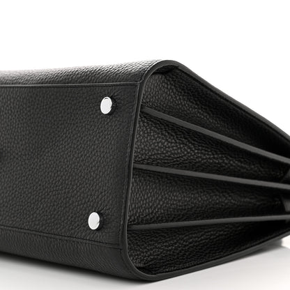Saint Laurent Grained Calfskin Small Sac De Jour Black 10 of 10