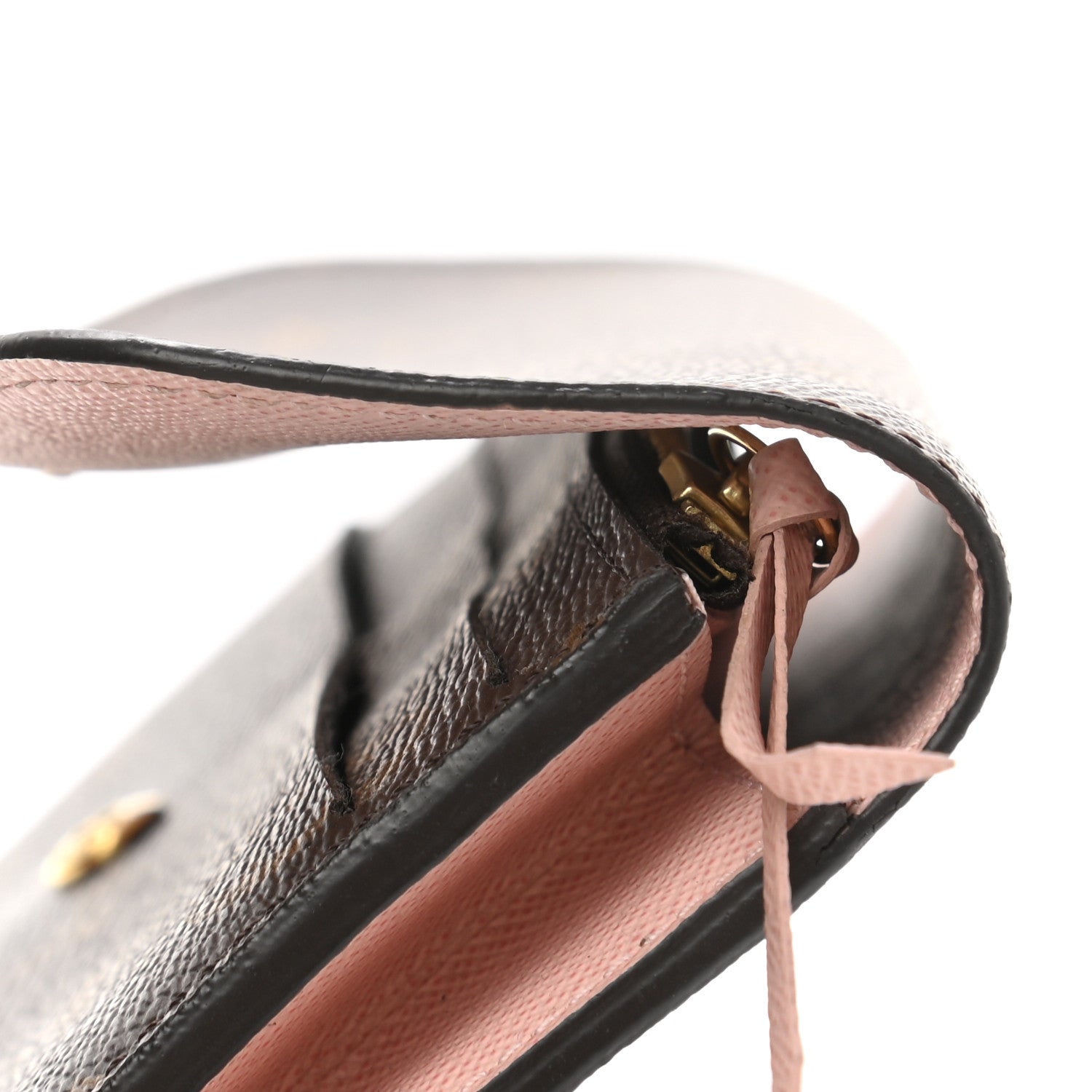 Louis Vuitton Monogram Emilie Wallet Rose Ballerine 7 of 10