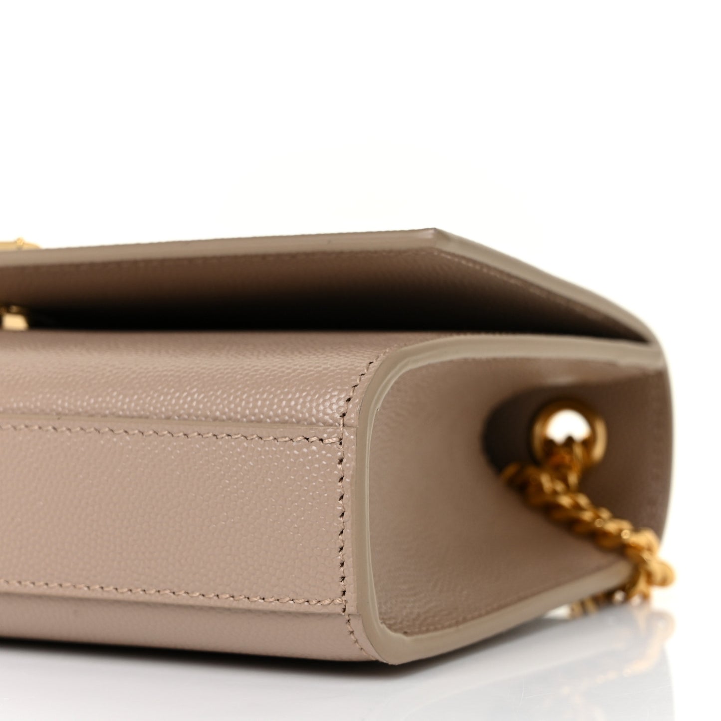 Grain De Poudre Small Monogram Kate Satchel Nude Powder
