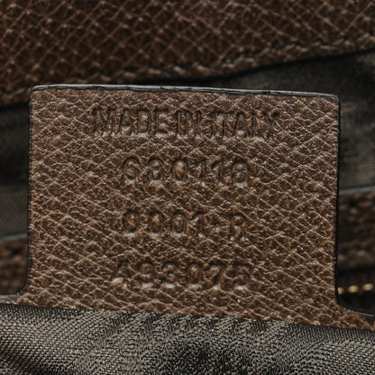 Gucci X BALENCIAGA BB Supreme Monogram Calfskin Web Small Jackie 1961 Hobo Beige Ebony 7 of 9