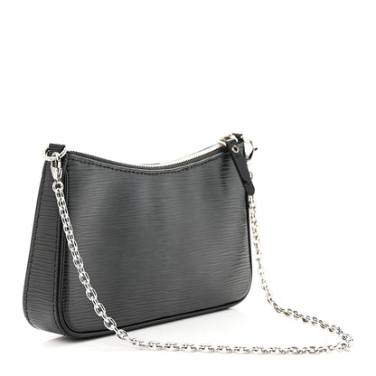 Louis Vuitton Epi Easy Pouch On Strap Black 3 of 9