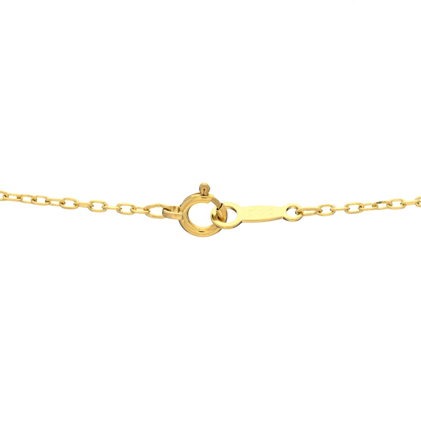 18K Yellow Gold Akoya Pearl 5.5-6mm Leaf Pendant Necklace