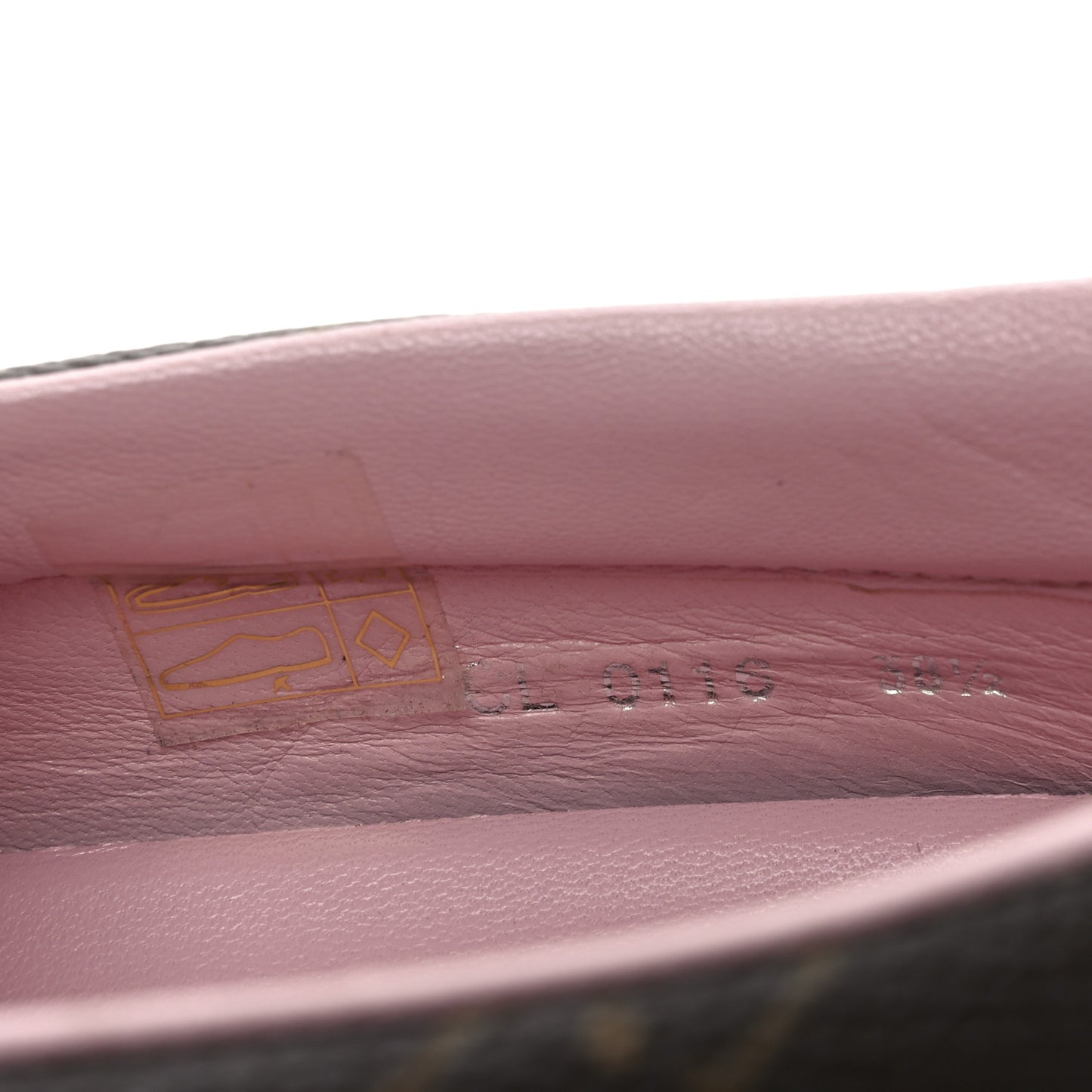 Monogram Bay Slip On Harbor Sneakers 38.5 Rose Ballerine Poppy