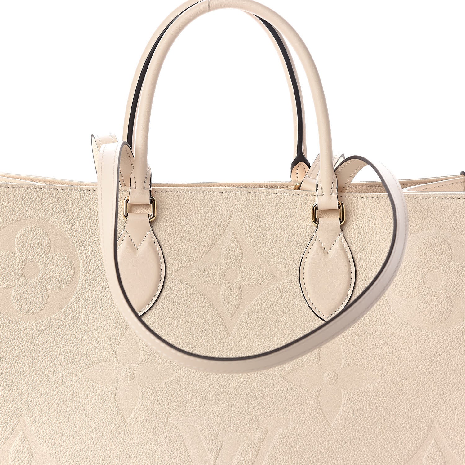 Louis Vuitton Empreinte Monogram Giant Onthego GM Creme 7 of 9