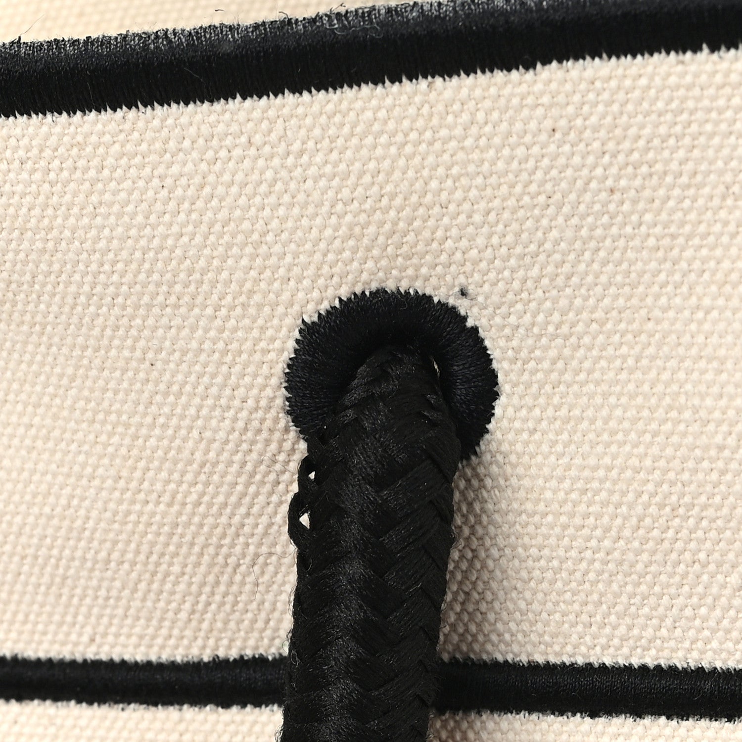 Fendi Canvas Logo Large Shopping Tote Grezzo Black 13 of 13