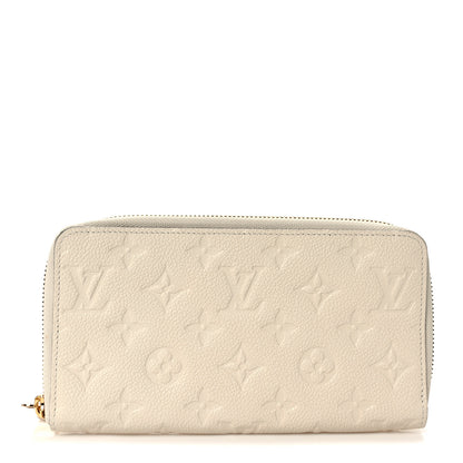Louis Vuitton Empreinte Zippy Wallet Neige 1 of 8