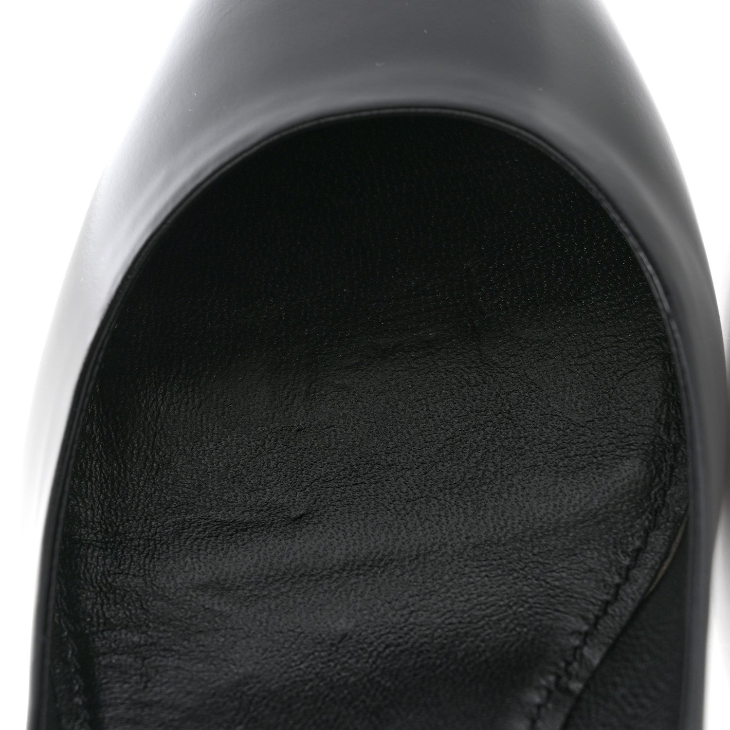 Prada Spazzolato Pointed Toe 55mm Pumps 38 Black 9 of 11