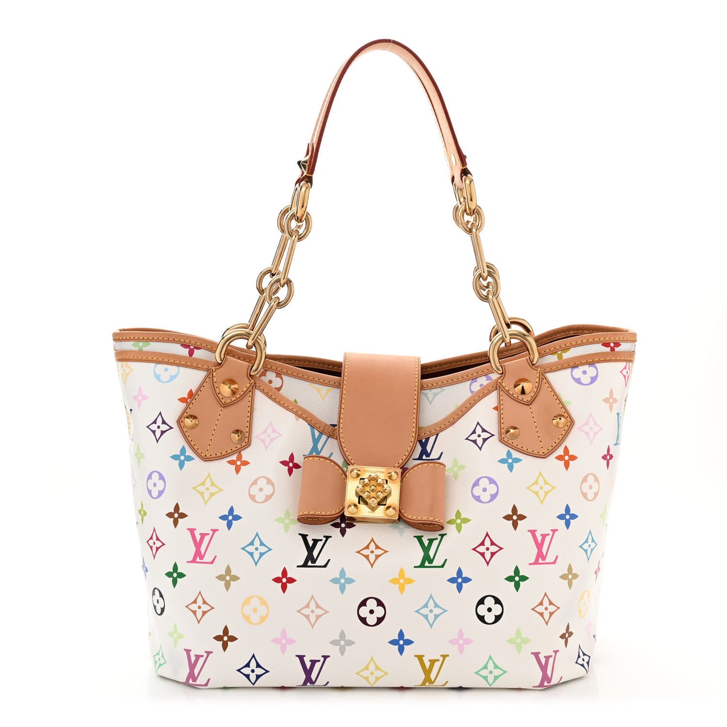 Monogram Multicolor Annie GM White