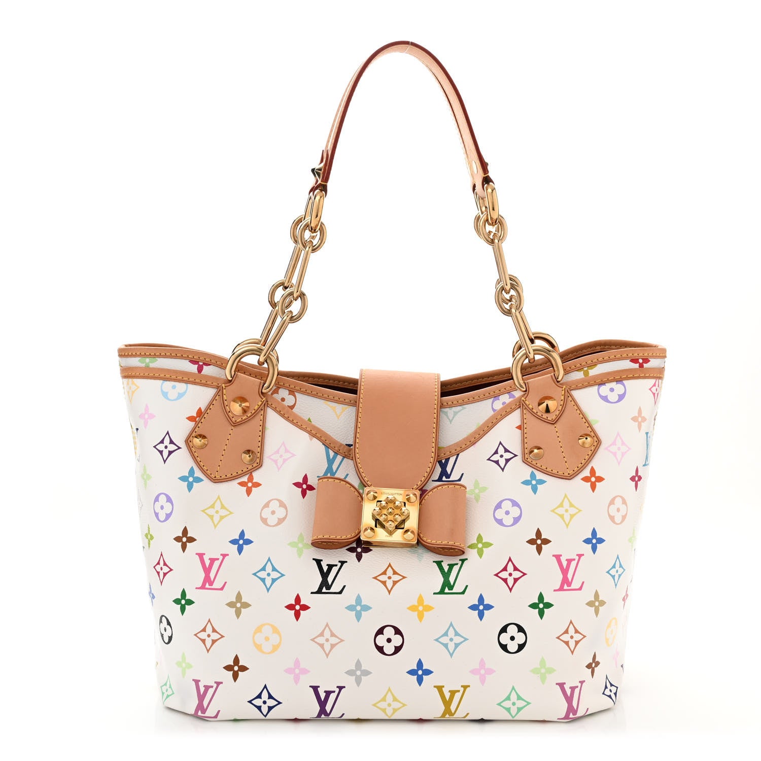 Louis Vuitton Monogram Multicolor Annie GM White 1 of 12