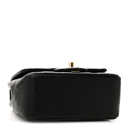 Chanel Lambskin Quilted Mini Square Flap Black 4 of 10