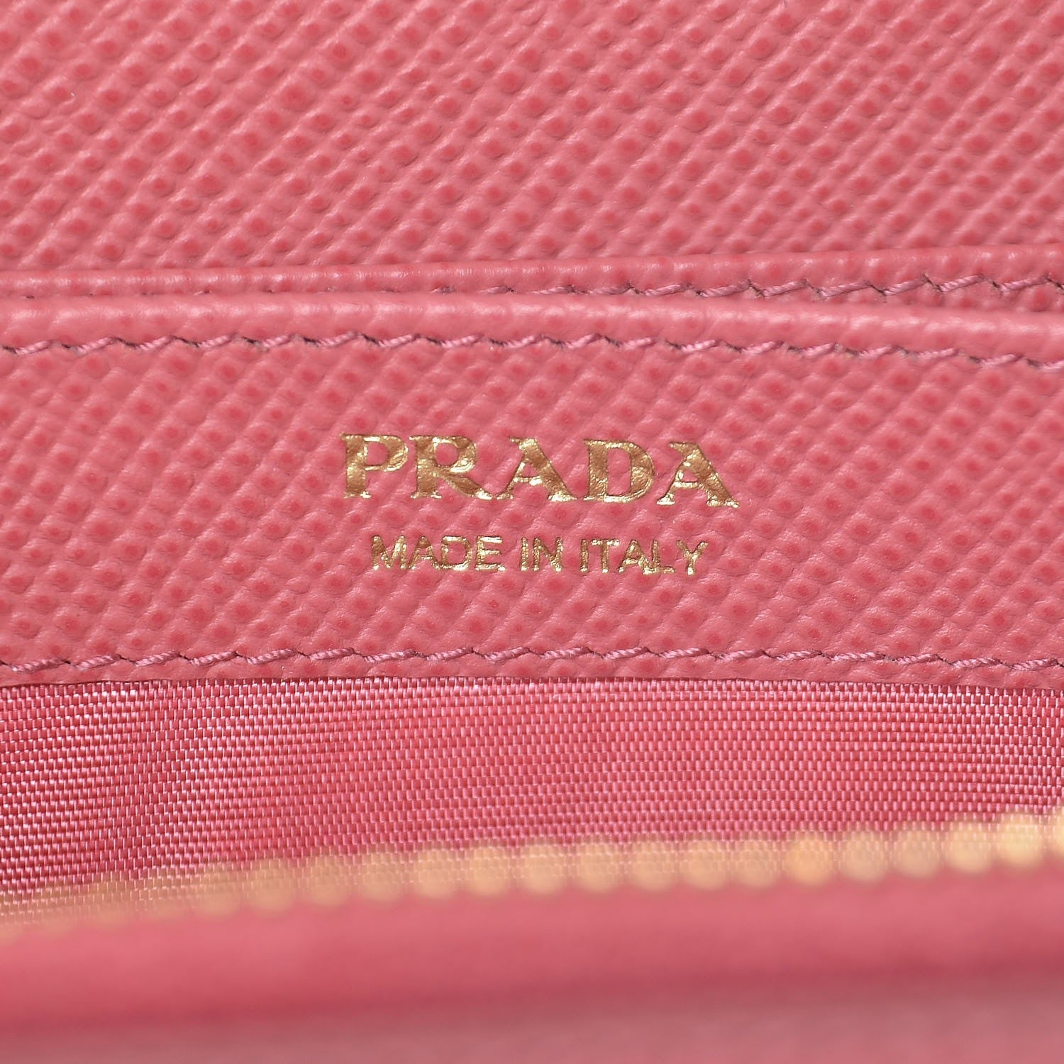 Prada Saffiano Cuir Zip Around Wallet Tamaris 6 of 7