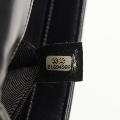Chanel Lambskin Quilted New Medium Boy Flap Black 9 of 9