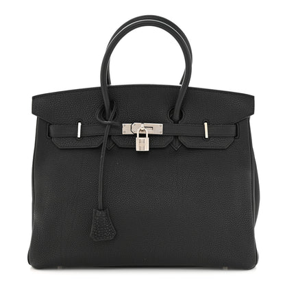 Hermes Togo Birkin 35 Black 1 of 12