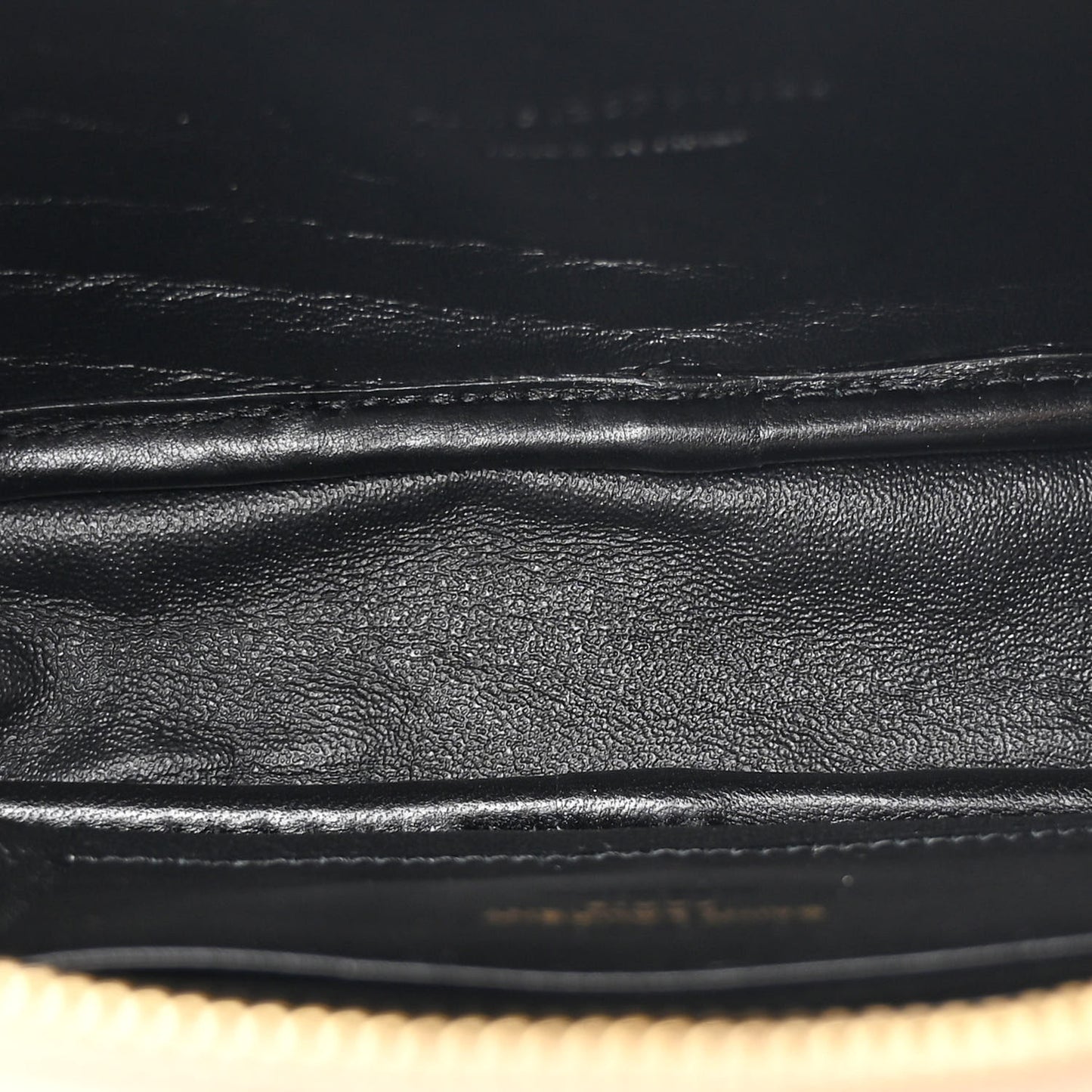 Grain De Poudre Matelasse Monogram Mini Lou Camera Bag Dark Beige