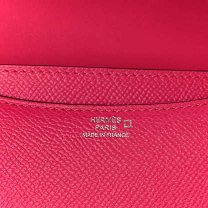 Hermes Epsom Shiny Alligator Constance 18 Rose Mexico 6 of 12