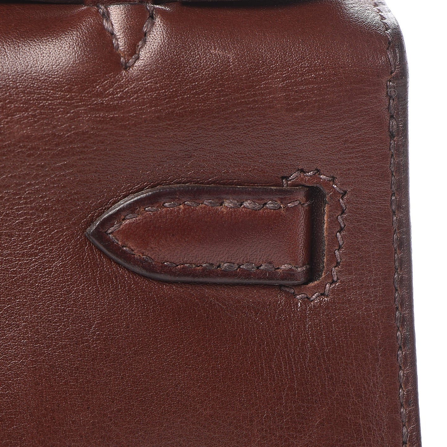 Evercalf Kelly Pochette Clutch Havane