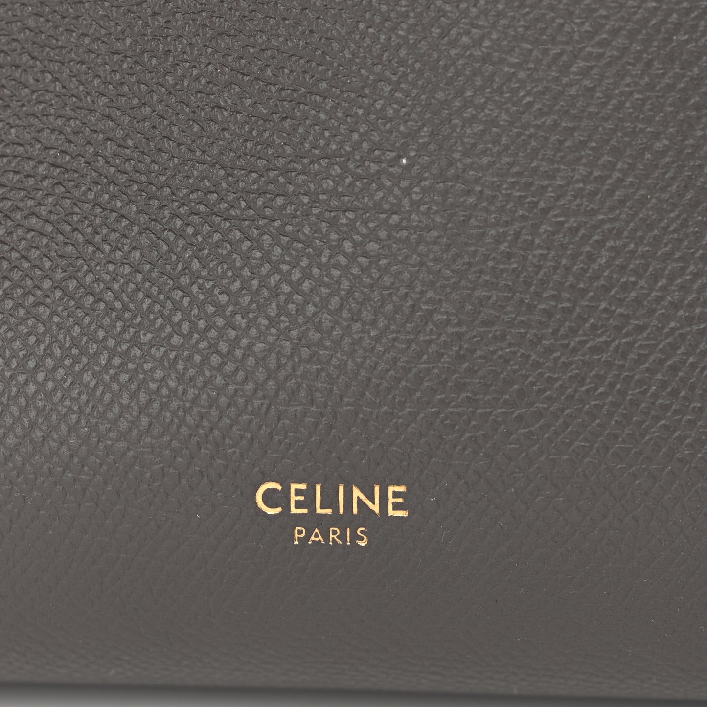 Grained Calfskin Mini Belt Bag Grey