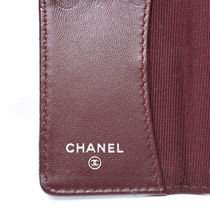 Chanel Lambskin Quilted 6 Key Holder Black 6 of 10