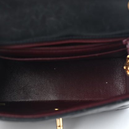 Chanel Lambskin Quilted Mini Square Flap Black 5 of 9