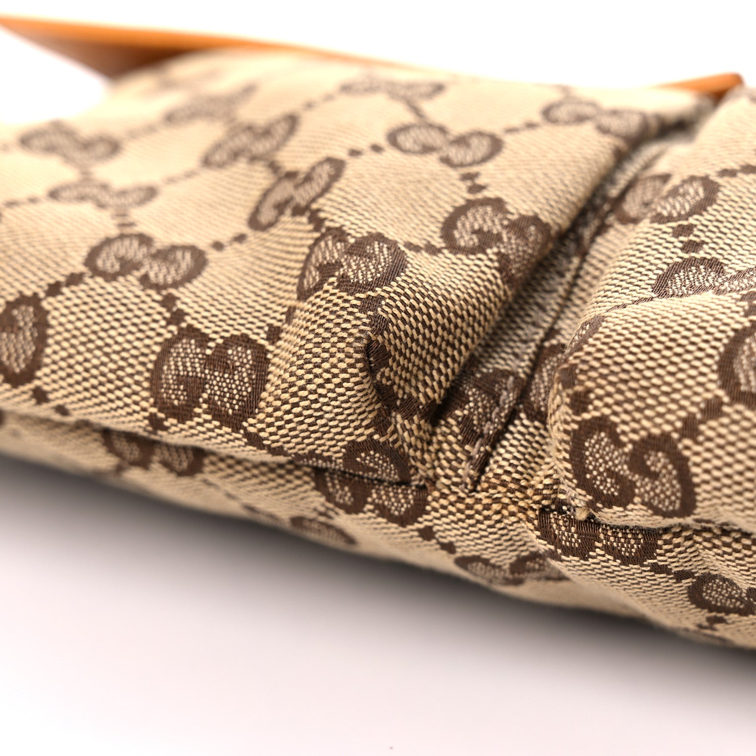 Gucci GG Monogram Web Double Pocket Belt Bag Yellow 10 of 19