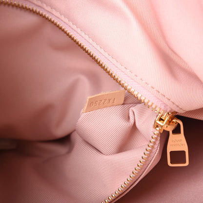 Louis Vuitton Damier Azur Graceful MM Rose Ballerine 8 of 14