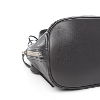 Balenciaga Veau Papier Plate Bucket XS Gris Fossile 4 of 8